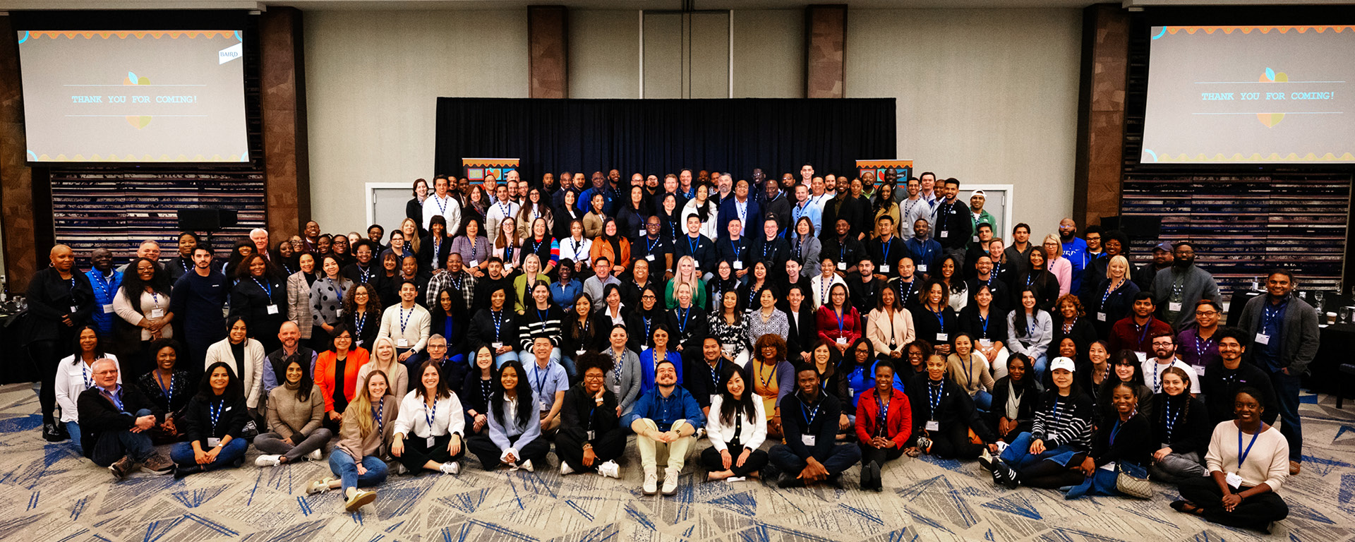 Group photo of the attendees at the Liberty Multicultural Conference